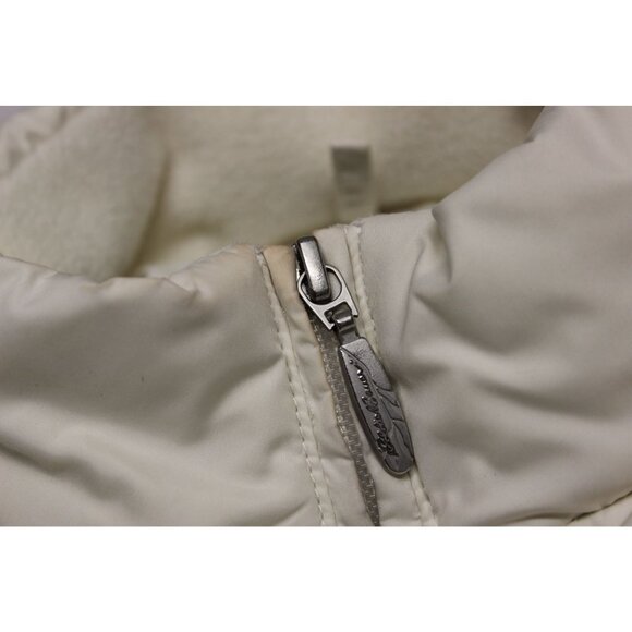 Eddie Bauer women's ivory full zip premium goose down filled puffer jacket 2X - Picture 9 of 16